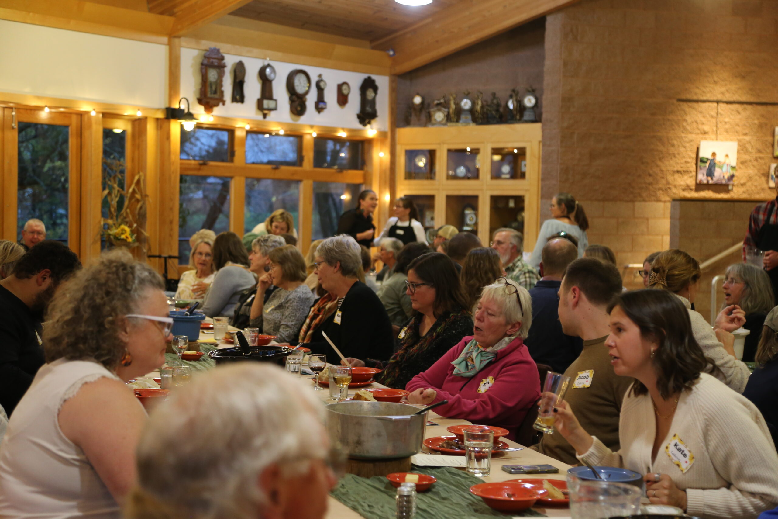 FEAST1 Supper being served at the first Feast of Home: Barry County